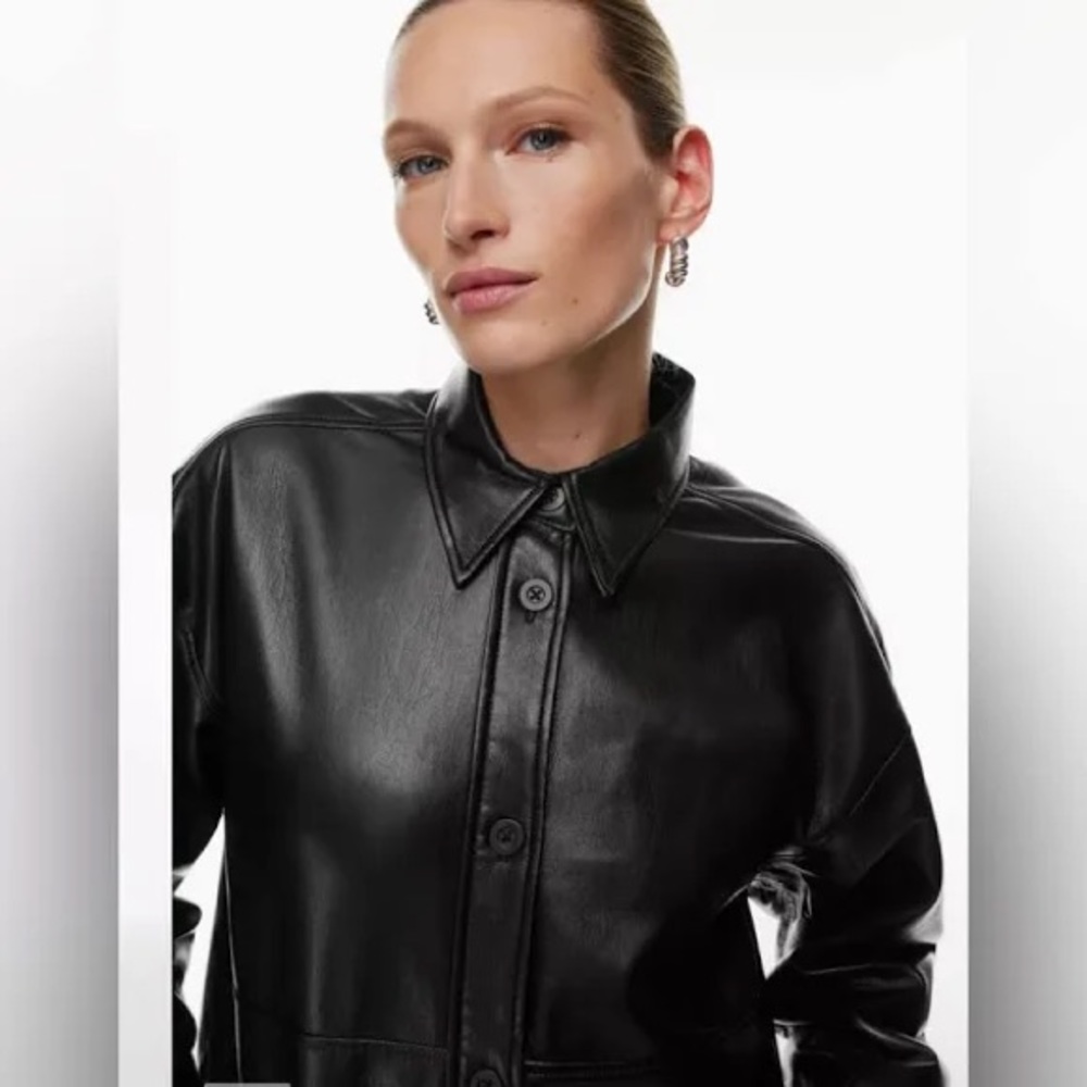 Babaton Pelli Hip Shirt Jacket S